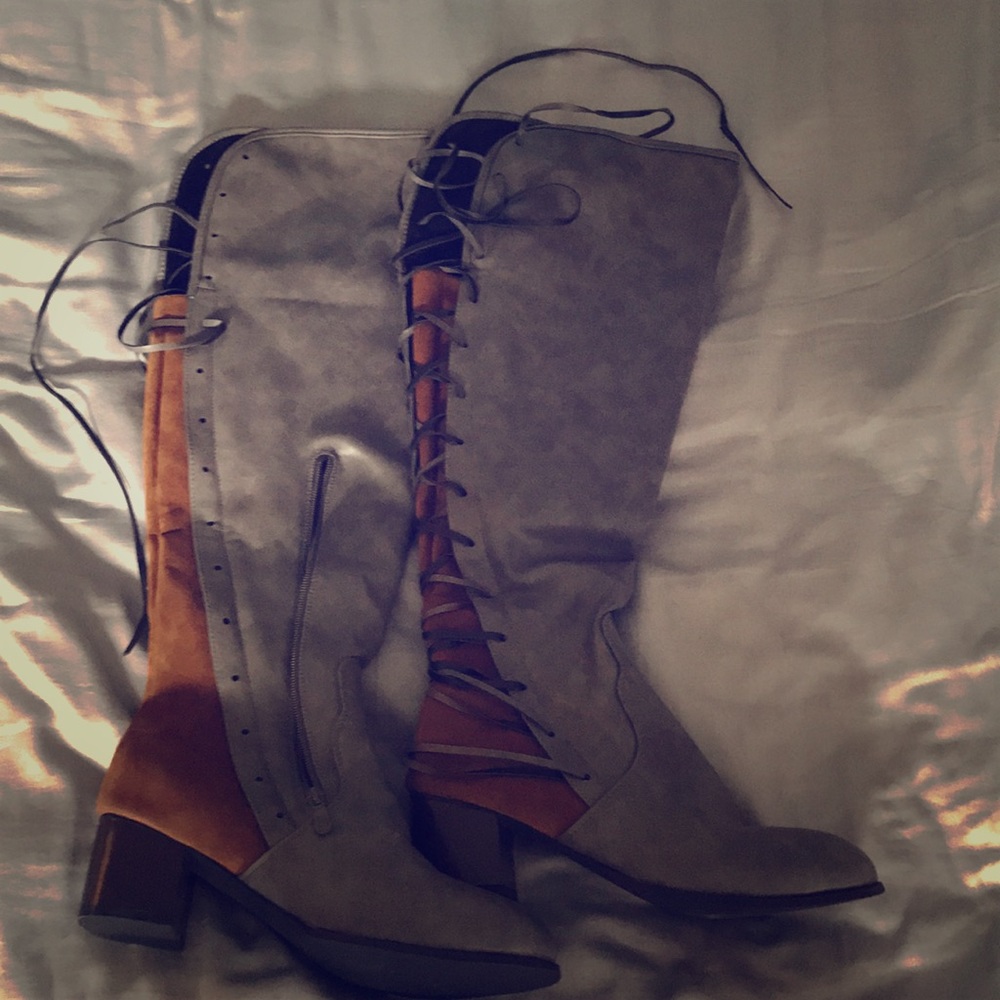 NEVER WORN 🌸Cute thigh high boots